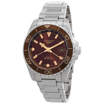 Hydroconques Automatic Brown Dial Watch L3.790.4.66.6