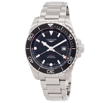 Hydroconquest Automatic Black Dial Watch L3.890.4.56.6
