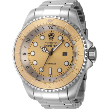 Hydromax Quartz Gold Dial Watch