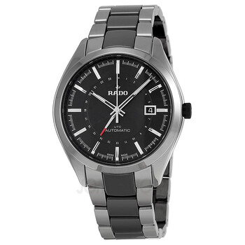 HyperChrome XL Black Dial Black Ceramic and Stainless Steel Bracelet and Case Watch R32165152