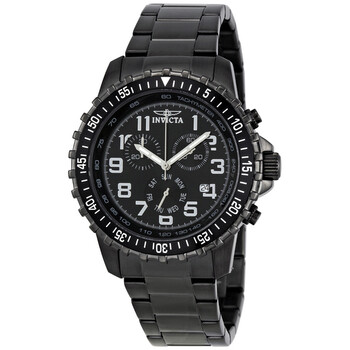 II Chronograph Black Dial Gunmetal Ionplated Watch