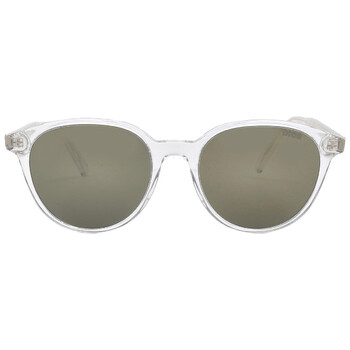 INDIOR R1I Brown Mirror Round Sunglasses DM40105I 26G