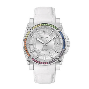 Icon Diamond Precisionist Silver Dial Watch 96J124