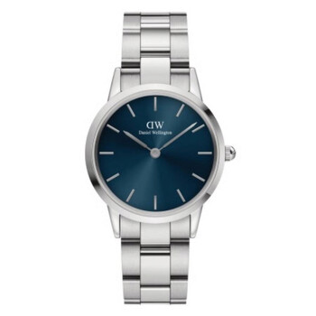 Iconic Link Quartz Blue Dial Watch DW00100459