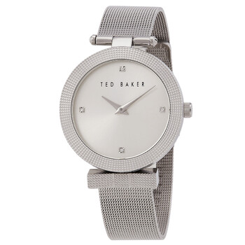 Iconic Quartz Crystal Silver Dial Watch BKPBWF007