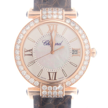 Imperiale Diamond Mother of Pearl Dial 18 kt Rose Gold Watch