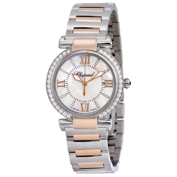Imperiale Mother of Pearl Dial Steel and 18kt Rose Gold Watch