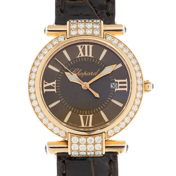 Imperiale Quartz Diamond Brown Dial Watch
