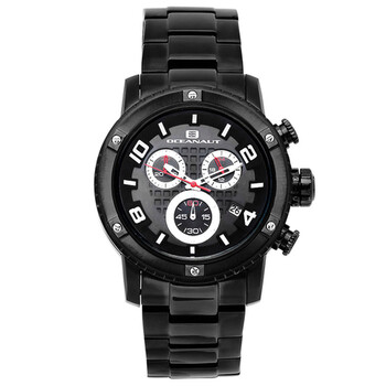 Impulse Chronograph Quartz Black Dial Watch OC3124
