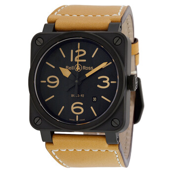 Instrument Heritage Black Dial Automatic 42MM Watch BR0392HERITAGE