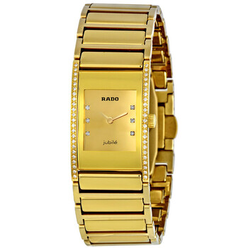 Integral Gold Diamond Dial Watch R20783732