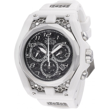 Invicta Racing Chronograph Quartz Black Dial Watch