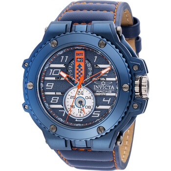 Invicta Racing Downforce GMT Quartz Blue Dial Watch