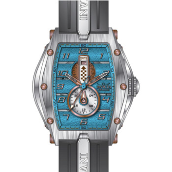 Invicta Racing GMT Quartz Blue Dial Watch