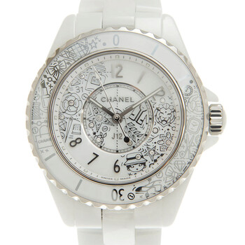 J1220 Quartz Diamond White Dial Watch H6477