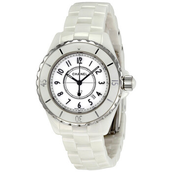 J12 Quartz White Dial Watch H0968