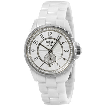 J12 White Ceramic Diamond Automatic Watch H3841