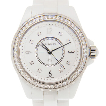 J12 White Dial White Ceramic Watch H3110