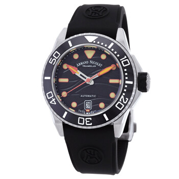 JSH Automatic Black Dial Watch A480PGNNOGG4710N