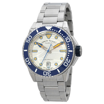 JSH Automatic White Dial Watch A481PGUAUMA2481AA