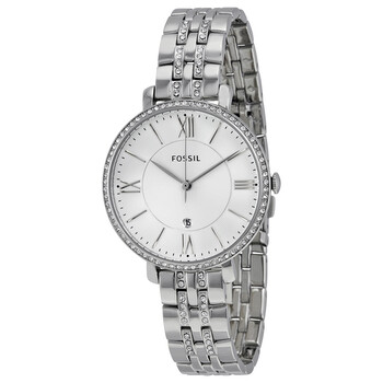 Jacqueline Silver Dial Stainless Steel Watch ES3545