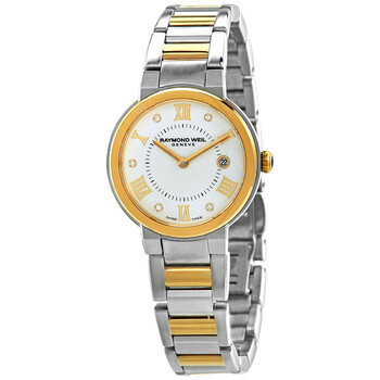 Jasmine Quartz Diamond Silver Dial Watch 5240STP00665