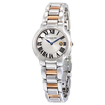 Jasmine Silver Dial Twotone Watch 5229S500659