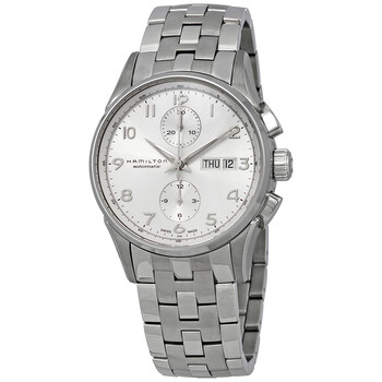 Jazzman Maestro Chronograph Automatic Silver Dial Watch H32576155