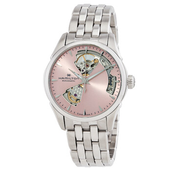 Jazzmaster Automatic Pink Dial Watch H32215170