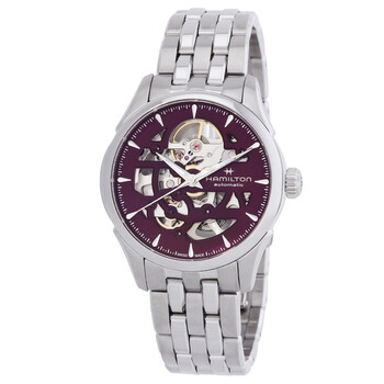Jazzmaster Automatic Purple Dial Watch H32265101