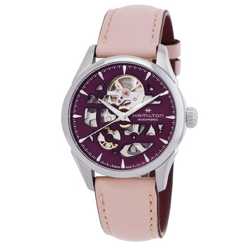 Jazzmaster Automatic Purple Dial Watch H32265801