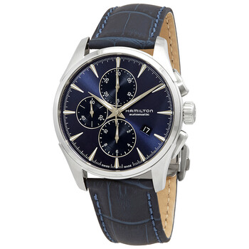 Jazzmaster Chronograph Automatic Blue Dial Watch H32586641