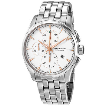 Jazzmaster Chronograph Automatic Silver Dial Watch H32586111