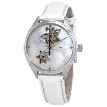 Jazzmaster Open Heart Mother of Pearl Dial Watch H32115892