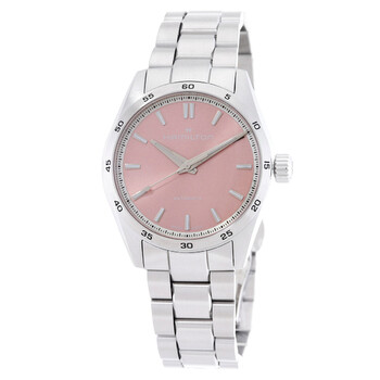 Jazzmaster Performer Automatic Pink Dial Watch H36105171