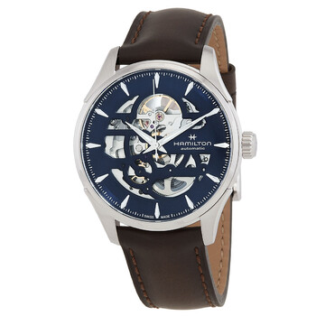 Jazzmaster Skeleton Automatic Blue Dial Watch H42535541
