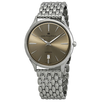 Jazzmaster Thinline Automatic Brown Dial Watch H38525121