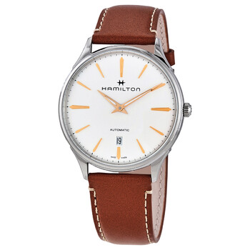 Jazzmaster Thinline Automatic White Dial Watch H38525512