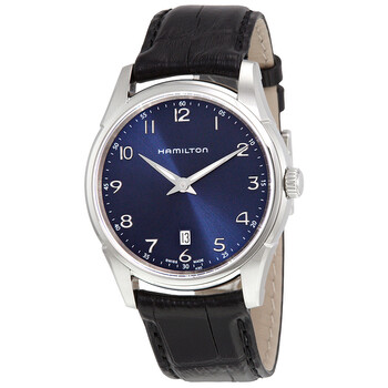 Jazzmaster Thinline Blue Dial Watch H38511743