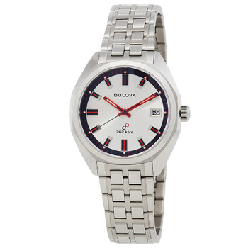 Jet Star Quartz Silver Dial Watch 96K112
