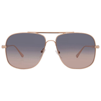 Jude Smoke Gradient Navigator Sunglasses FT0669 28B