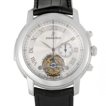 Jules Audemars Minute Repeater Tourbillon Chronograph Platinum Watch 26050PT.OO.D002CR.01