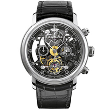 Jules Audemars Tourbillon Black Skeleton Dial Watch 26346BC.OO.D002CR.02