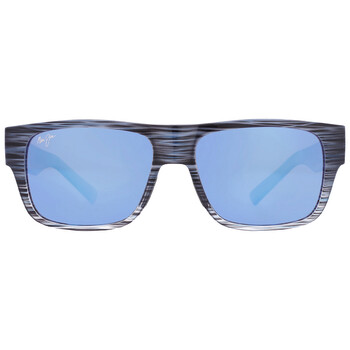 Keahi Blue Hawaii Rectangular Sunglasses B87303