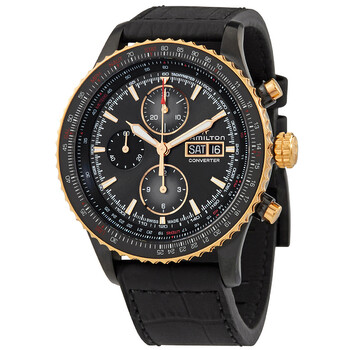 Khaki Aviation Converter Chronograph Automatic Black Dial Watch H76736730