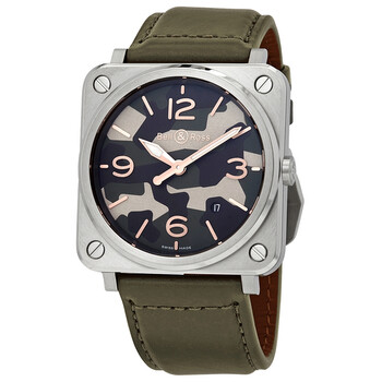 Khaki Camouflage Dial Watch BRSCKSTSCA