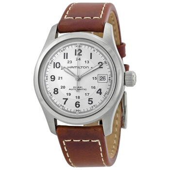Khaki Field Automatic Silver Dial Watch H70455553