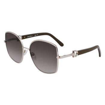 Khaki Gradient Butterfly Sunglasses SF304S 750