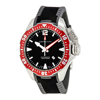 Khaki Navy Frogman Automatic Black Dial Watch H77805335
