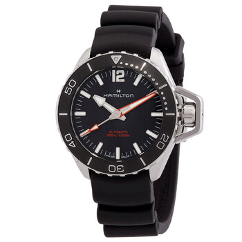 Khaki Navy Scuba Automatic Black Dial Watch H77455330
